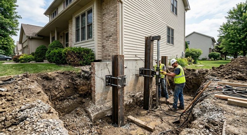 Foundation Underpinning in Newport, RI