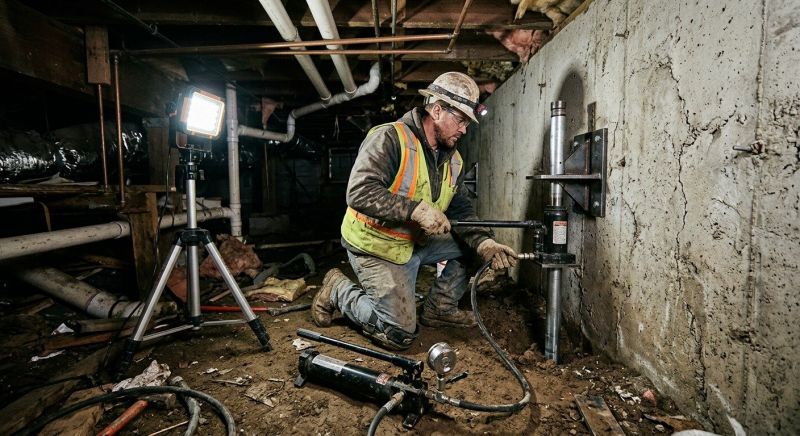 Home Foundation Leveling in Exeter, RI