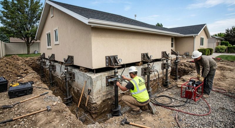 Home Foundation Leveling in Riverside, RI
