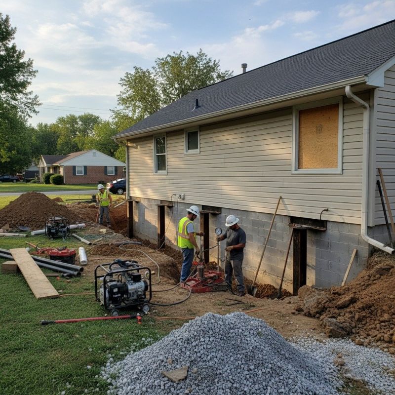 Home Foundation Repair in Charlestown, RI
