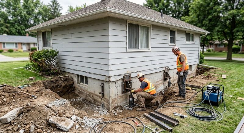 Home Foundation Repair in Little Compton, RI