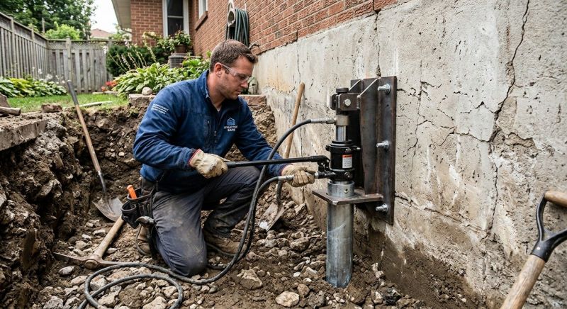 House Leveling in East Greenwich, RI