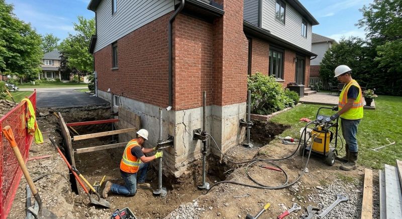 House Underpinning in Newport, RI
