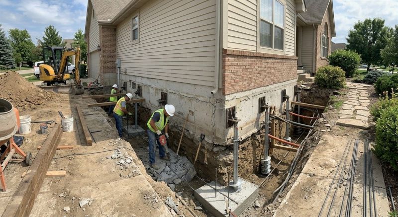 House Underpinning in Newport, RI