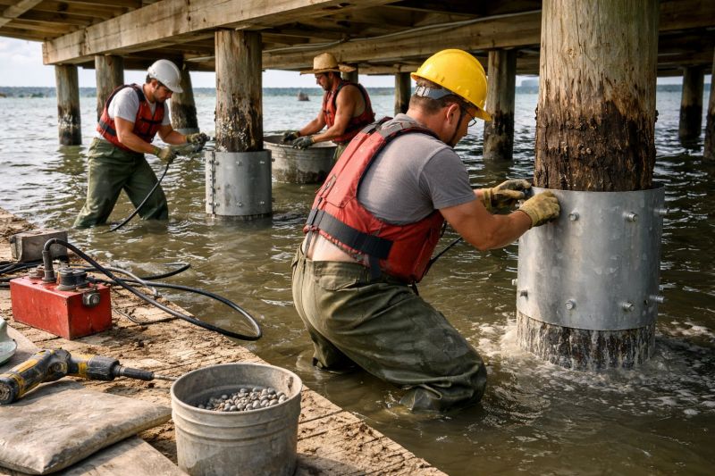 Piling Repair in Saunderstown, RI