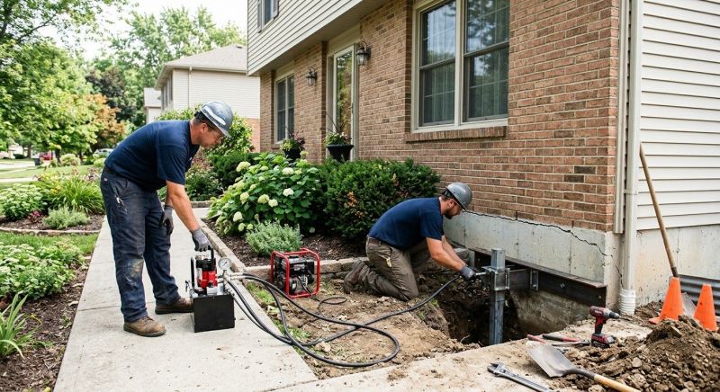 Settling Foundation Service in Bristol, RI