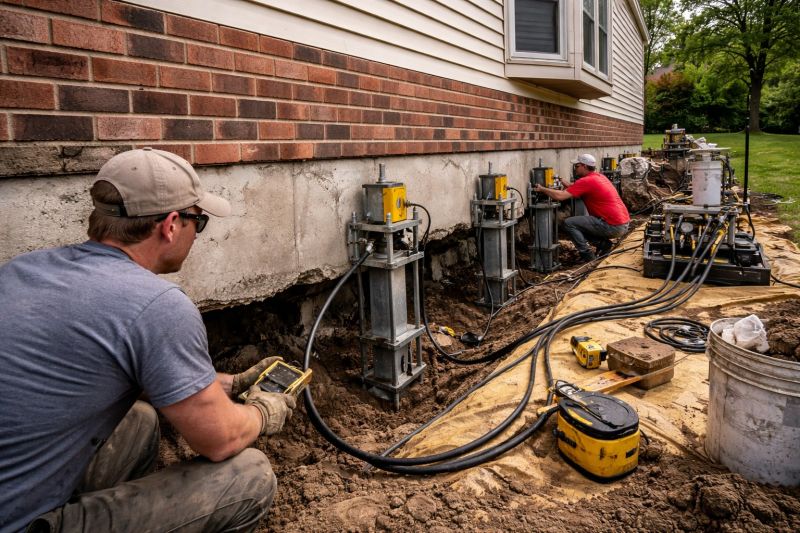 Settling Foundation Service in Westport, MA
