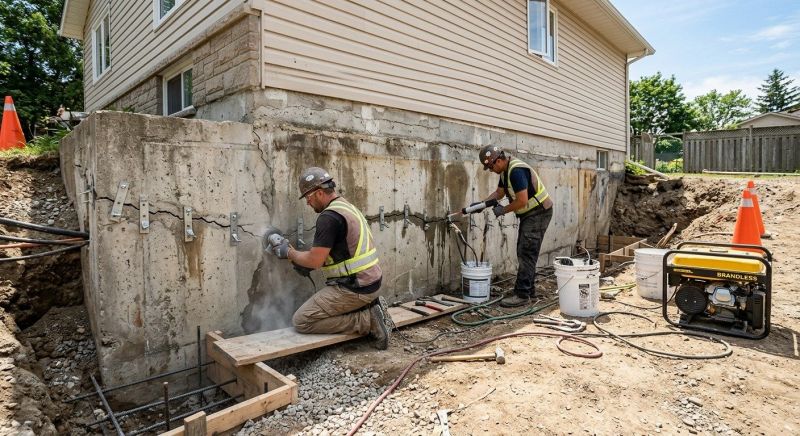 Structural Foundation Repair in Bradford, RI