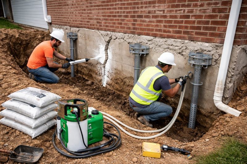 Structural Foundation Repair in Bristol, RI