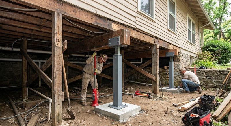 Structural Underpinning in Newport, RI
