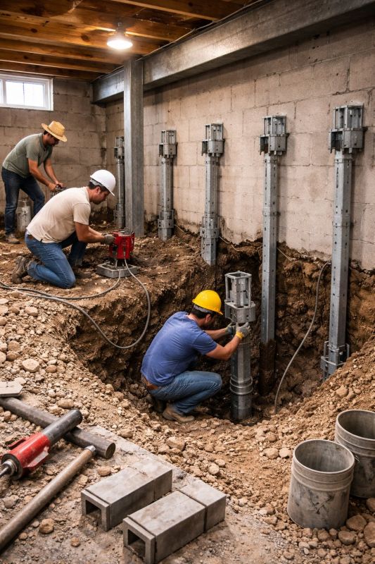 Underpinning Repair in Newport, RI